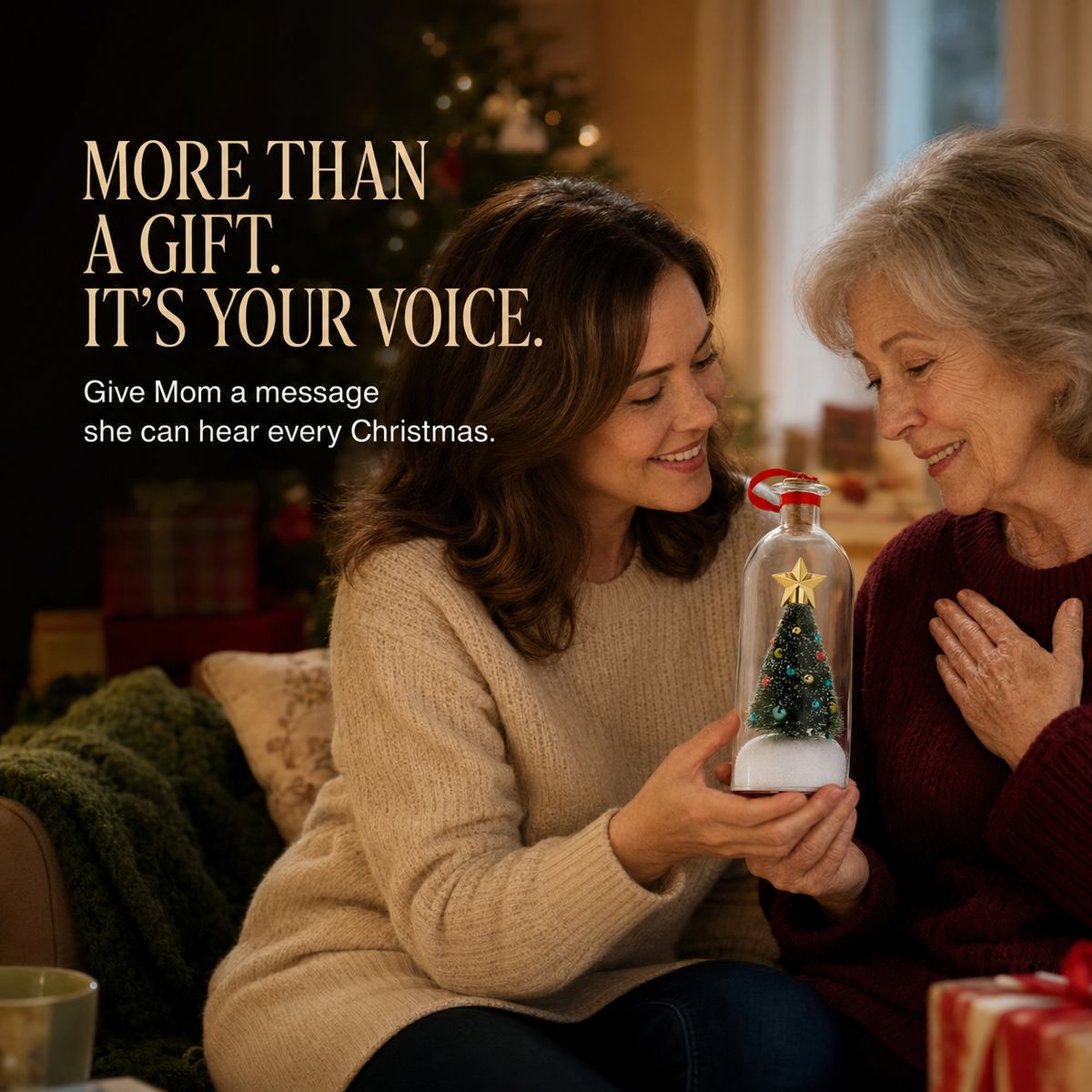 TopSpire™ Record-a-Message Christmas Tree