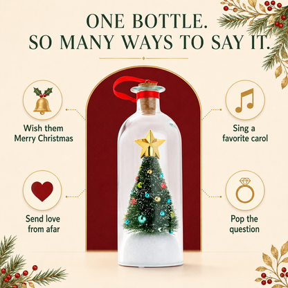 TopSpire™ Record-a-Message Christmas Tree