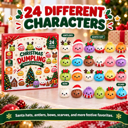 Christmas Dumpling Advent Calendar 2026 – 24-Day Stress Relief Surprise Set