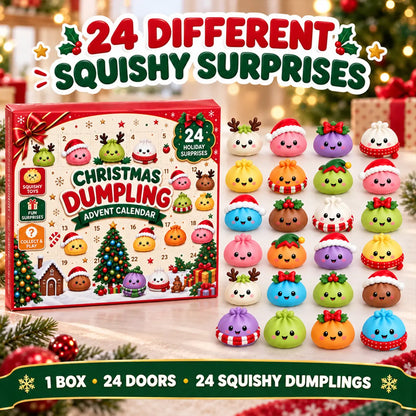 Christmas Dumpling Advent Calendar 2026 – 24-Day Stress Relief Surprise Set