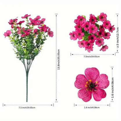 💐🌸Last Day Sale 49% OFF💐 UV Resistant Colorful Artificial Flower(With a flower basket)