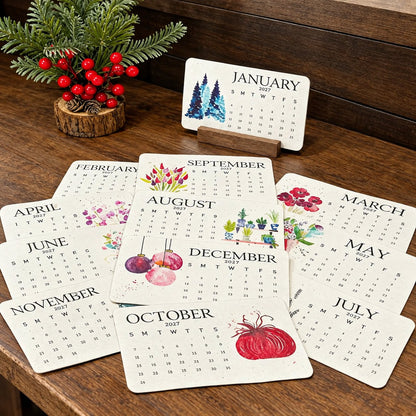 🌱Eco-Friendly Plantable "Timeless" Seed Calendar 2027 ✨ Plan•Plant•Grow•Enjoy
