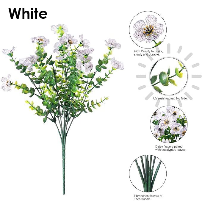 💐🌸Last Day Sale 49% OFF💐 UV Resistant Colorful Artificial Flower(With a flower basket)