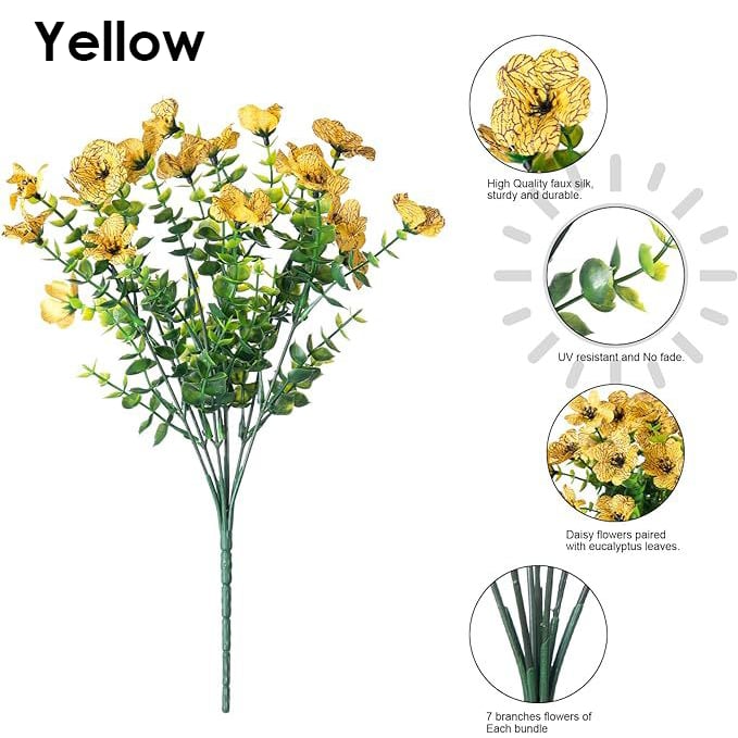 💐🌸Last Day Sale 49% OFF💐 UV Resistant Colorful Artificial Flower(With a flower basket)