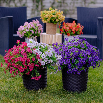 💐🌸Last Day Sale 49% OFF💐 UV Resistant Colorful Artificial Flower(With a flower basket)