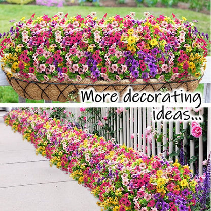 💐🌸Last Day Sale 49% OFF💐 UV Resistant Colorful Artificial Flower(With a flower basket)