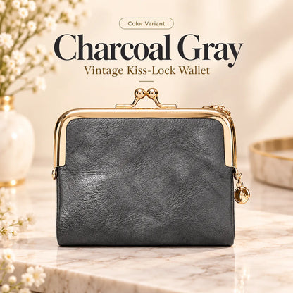 👛 Vintage Kiss-Lock Wallet | Compact & Chic