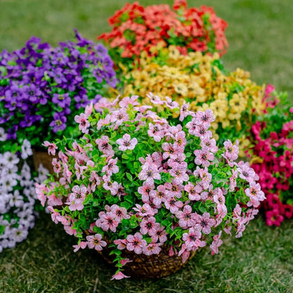💐🌸Last Day Sale 49% OFF💐 UV Resistant Colorful Artificial Flower(With a flower basket)
