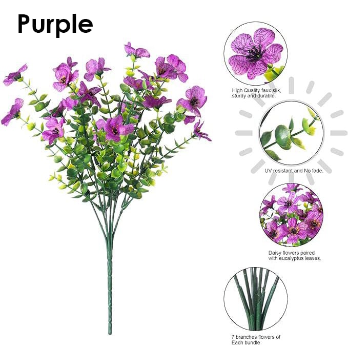 💐🌸Last Day Sale 49% OFF💐 UV Resistant Colorful Artificial Flower(With a flower basket)