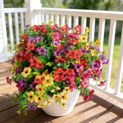 💐🌸Last Day Sale 49% OFF💐 UV Resistant Colorful Artificial Flower(With a flower basket)