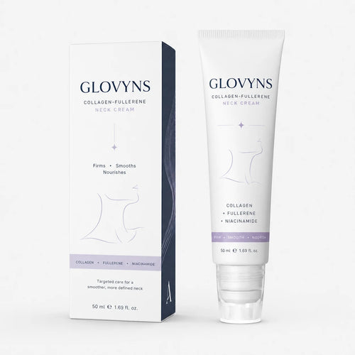 GLOVYNS™ 5-Roller Neck Firming Cream – Collagen & Hyaluronic Acid for Smoother, Tighter-Looking Neck Skin