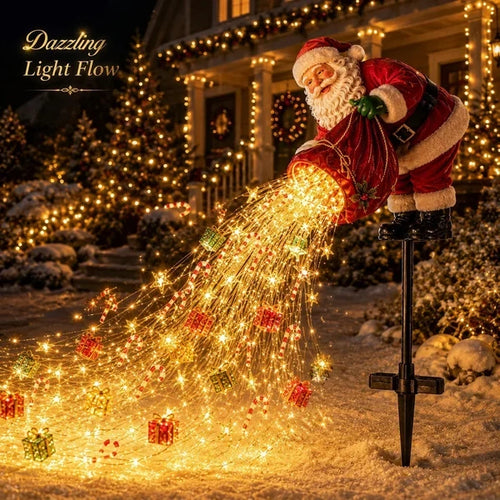 Christmas Early Discount 50% Off 🎁 Santa’s Magic Pour – Flowing LED Christmas Garden Light
