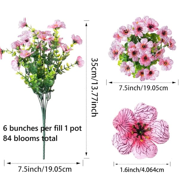 💐🌸Last Day Sale 49% OFF💐 UV Resistant Colorful Artificial Flower(With a flower basket)