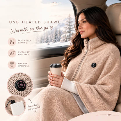 Glovyns Wearable Heated Blanket- Cozy Hands-Free Warmth