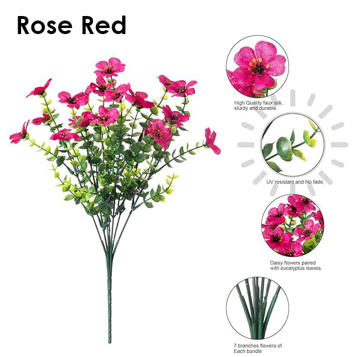 💐🌸Last Day Sale 49% OFF💐 UV Resistant Colorful Artificial Flower(With a flower basket)
