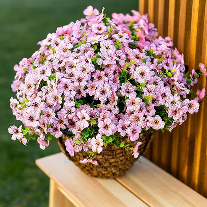 💐🌸Last Day Sale 49% OFF💐 UV Resistant Colorful Artificial Flower(With a flower basket)