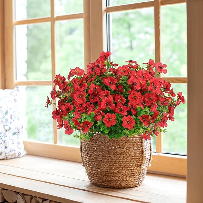 💐🌸Last Day Sale 49% OFF💐 UV Resistant Colorful Artificial Flower(With a flower basket)