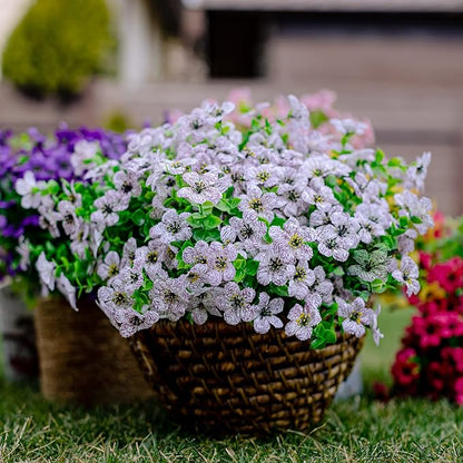 💐🌸Last Day Sale 49% OFF💐 UV Resistant Colorful Artificial Flower(With a flower basket)